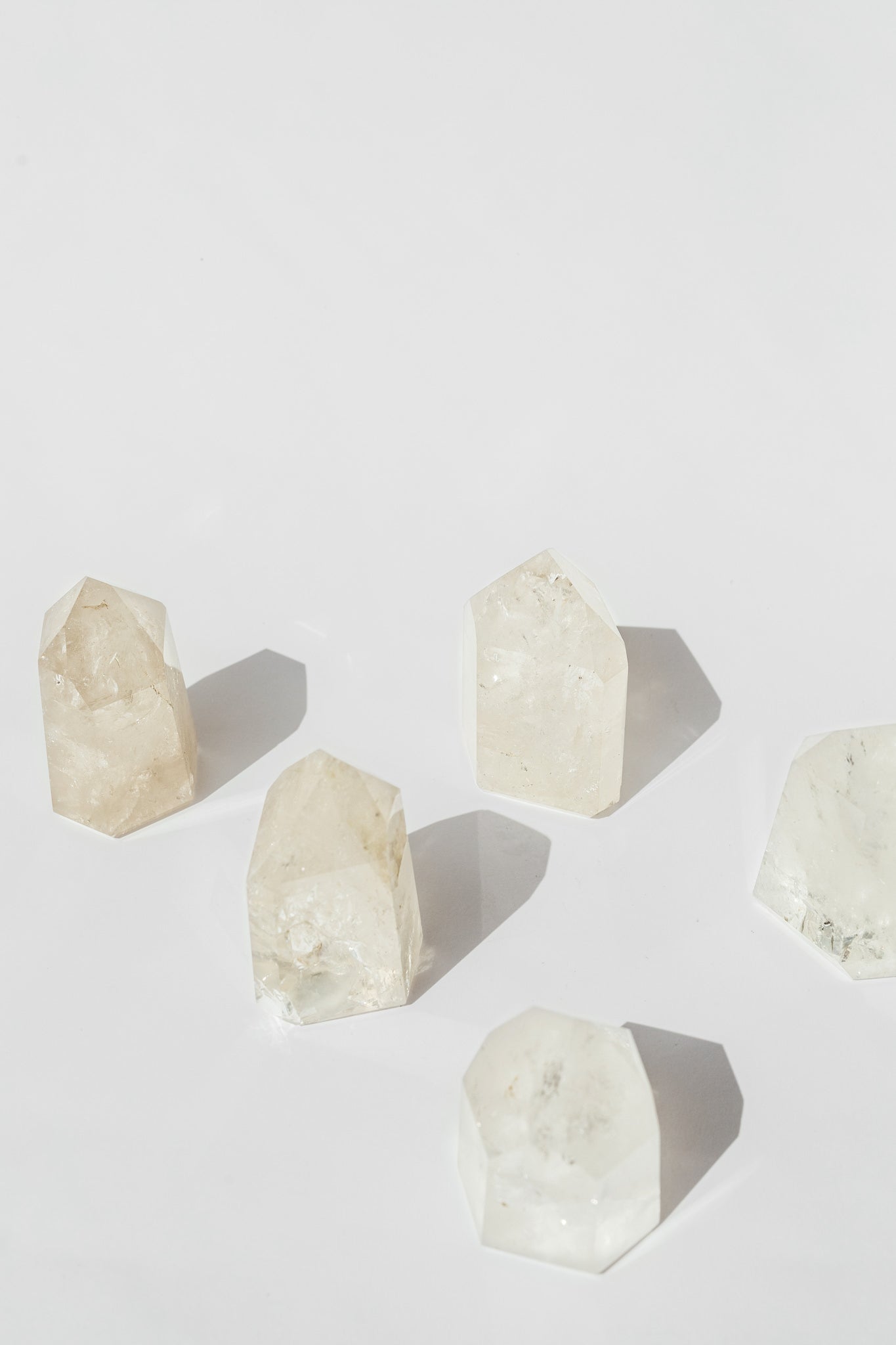 Pointed White Quartz